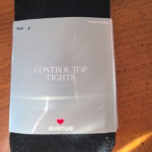 Avenue Control Plus Tights NEW Black Size E